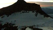 Archived webcam image showing Scex Rouge Alpine Coaster at Glacier 3000 on 24 Jun 2026 at 04:18