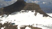 Archived webcam image showing Scex Rouge Alpine Coaster at Glacier 3000 on 24 Jun 2026 at 16:18