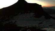 Archived webcam image showing Scex Rouge Alpine Coaster at Glacier 3000 on 12 Jul 2026 at 04:34