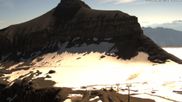 Archived webcam image showing Scex Rouge Alpine Coaster at Glacier 3000 on 12 Jul 2026 at 10:34