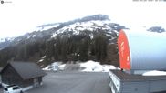 Archived webcam image showing Glacier 3000: Col du Pillon Base station on 8 May 2026 at 06:46