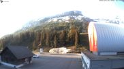 Archiviertes Webcam Bild: Glacier 3000: Talstation Col du Pillon am 28.05.2026 um 06:00 Uhr
