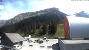 Archived webcam image showing Glacier 3000: Col du Pillon Base station on 26 Jun 2026 at 14:23