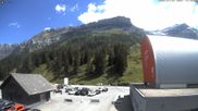 Archived webcam image showing Glacier 3000: Col du Pillon Base station on 4 Jul 2026 at 14:43