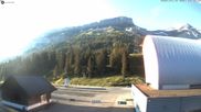 Archiviertes Webcam Bild: Glacier 3000: Talstation Col du Pillon am 12.07.2026 um 07:55 Uhr