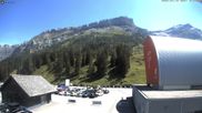 Archiviertes Webcam Bild: Glacier 3000: Talstation Col du Pillon am 12.07.2026 um 14:55 Uhr