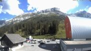 Archiviertes Webcam Bild: Glacier 3000: Talstation Col du Pillon am 12.07.2026 um 16:56 Uhr