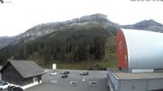 Archiviertes Webcam Bild: Glacier 3000: Talstation Col du Pillon am 26.08.2026 um 16:13 Uhr