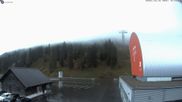 Archived webcam image showing Glacier 3000: Col du Pillon Base station on 10 Oct 2026 at 16:29