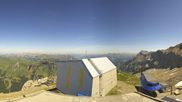 Archived webcam image showing Glacier 3000: Top Station Cabane on 12 Jul 2026 at 12:13