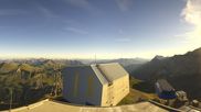 Archived webcam image showing Glacier 3000: Top Station Cabane on 26 Aug 2026 at 08:07