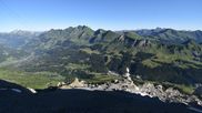Archived webcam image showing Glacier 3000: Black Wall Slope on 5 Jul 2026 at 08:53