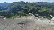 Archived webcam image showing Glacier 3000: Black Wall Slope on 5 Jul 2026 at 16:53