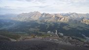 Archived webcam image showing Glacier 3000: Black Wall Slope on 3 Oct 2026 at 08:00