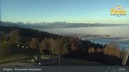 Archiviertes Webcam Bild: Bregenz am Bodensee: Panorama vom Pfänder am 26 Feb 2026 um 08:40 Uhr