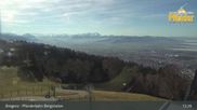 Archiviertes Webcam Bild: Bregenz am Bodensee: Panorama vom Pfänder am 26 Feb 2026 um 13:40 Uhr