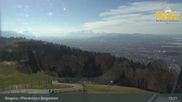 Archived webcam image showing Bregenz - View Lake Constance from Pfänder on 13 Mar 2026 at 13:05