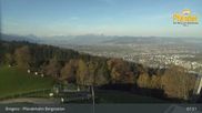 Archiviertes Webcam Bild: Bregenz am Bodensee: Panorama vom Pfänder am 17.04.2026 um 08:55 Uhr