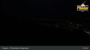 Archived webcam image showing Bregenz - View Lake Constance from Pfänder on 28 Apr 2026 at 01:11