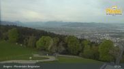 Archived webcam image showing Bregenz - View Lake Constance from Pfänder on 28 Apr 2026 at 07:11