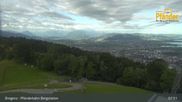 Archived webcam image showing Bregenz - View Lake Constance from Pfänder on 14 Jun 2026 at 08:00