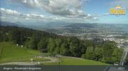 Archived webcam image showing Bregenz - View Lake Constance from Pfänder on 14 Jun 2026 at 09:00