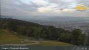 Archived webcam image showing Bregenz - View Lake Constance from Pfänder on 6 Aug 2026 at 07:23