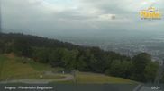 Archived webcam image showing Bregenz - View Lake Constance from Pfänder on 6 Aug 2026 at 09:23