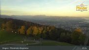 Archived webcam image showing Bregenz - View Lake Constance from Pfänder on 20 Sep 2026 at 07:20