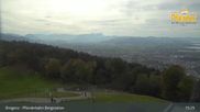 Archived webcam image showing Bregenz - View Lake Constance from Pfänder on 20 Sep 2026 at 15:20