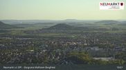 Archived webcam image showing Neumarkt: Castle Ruins Wolfstein on 29 Apr 2026 at 19:03