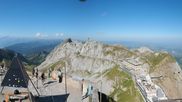 Archived webcam image showing Pilatus: Railway top station on 8 Aug 2026 at 10:39