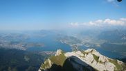 Archived webcam image showing Pilatus: Railway top station on 8 Aug 2026 at 18:39