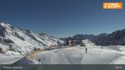 Archiviertes Webcam Bild: Stubaier Gletscher: Murmele Bergstation am 26 Feb 2026 um 09:57 Uhr