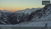 Archiviertes Webcam Bild: Schnalstaler Gletscher: Lazaun Bergstation am 26 Feb 2026 um 01:11 Uhr