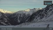 Archiviertes Webcam Bild: Schnalstaler Gletscher: Lazaun Bergstation am 26 Feb 2026 um 17:24 Uhr