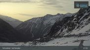 Archiviertes Webcam Bild: Schnalstaler Gletscher: Lazaun Bergstation am 12.04.2026 um 07:02 Uhr