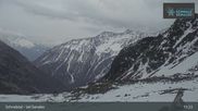 Archiviertes Webcam Bild: Schnalstaler Gletscher: Lazaun Bergstation am 12.04.2026 um 15:02 Uhr