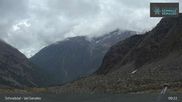 Archived webcam image showing Schnalstal Glacier: Lazaun Top Station on 6 Jun 2026 at 09:31