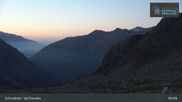 Archived webcam image showing Schnalstal Glacier: Lazaun Top Station on 20 Jun 2026 at 05:06
