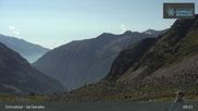 Archived webcam image showing Schnalstal Glacier: Lazaun Top Station on 20 Jun 2026 at 09:06