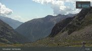 Archived webcam image showing Schnalstal Glacier: Lazaun Top Station on 20 Jun 2026 at 11:06