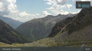 Archived webcam image showing Schnalstal Glacier: Lazaun Top Station on 20 Jun 2026 at 13:06