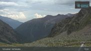 Archived webcam image showing Schnalstal Glacier: Lazaun Top Station on 20 Jun 2026 at 17:06