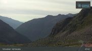 Archived webcam image showing Schnalstal Glacier: Lazaun Top Station on 21 Jun 2026 at 08:15