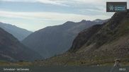 Archived webcam image showing Schnalstal Glacier: Lazaun Top Station on 21 Jun 2026 at 09:15