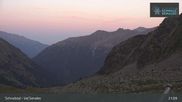 Archiviertes Webcam Bild: Schnalstaler Gletscher: Lazaun Bergstation am 12.07.2026 um 21:08 Uhr