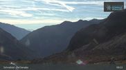 Archived webcam image showing Schnalstal Glacier: Lazaun Top Station on 20 Sep 2026 at 09:11
