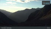 Archiviertes Webcam Bild: Schnalstaler Gletscher: Lazaun Bergstation am 22.09.2026 um 08:15 Uhr