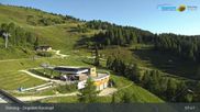Archived webcam image showing Rosskopf: top station cable car on 12 Jul 2026 at 08:38